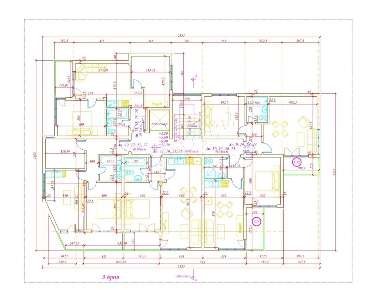 Тристаен апартамент с морска панорама в к.к. Чайка/ Кабакум - Агенция за недвижими имоти Варна - Екипът