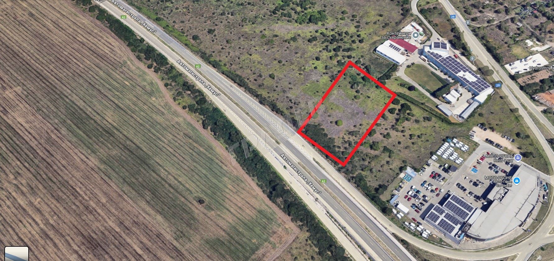 Инвестиционен имот до магистрала Хемус - Агенция за недвижими имоти Варна - Екипът, имот 1