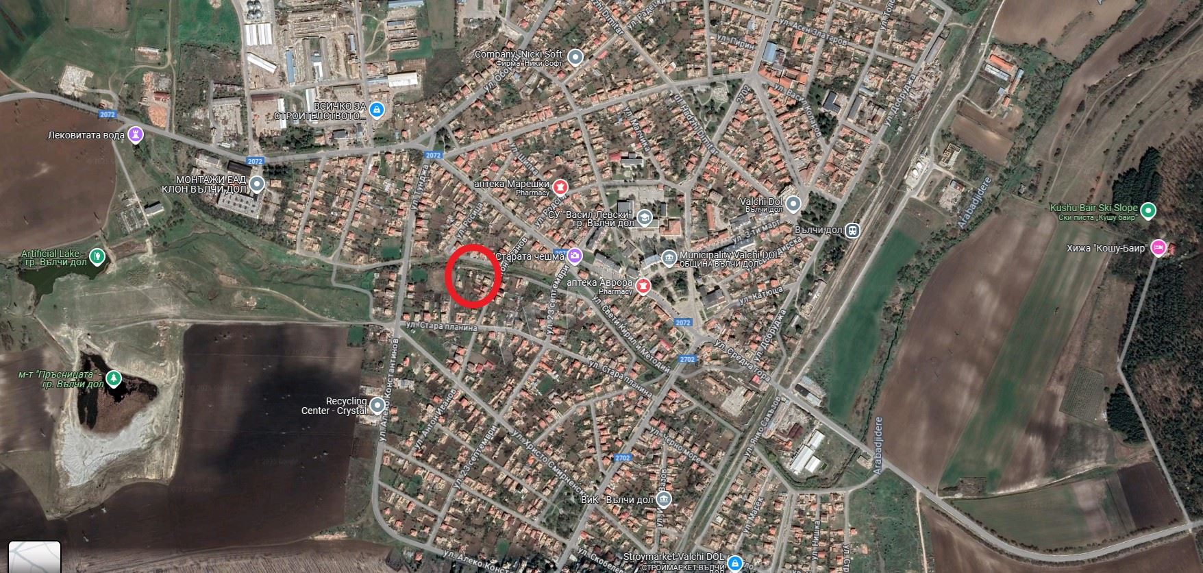 Парцел с къща в гр. Вълчи дол. - Агенция за недвижими имоти Варна - Екипът