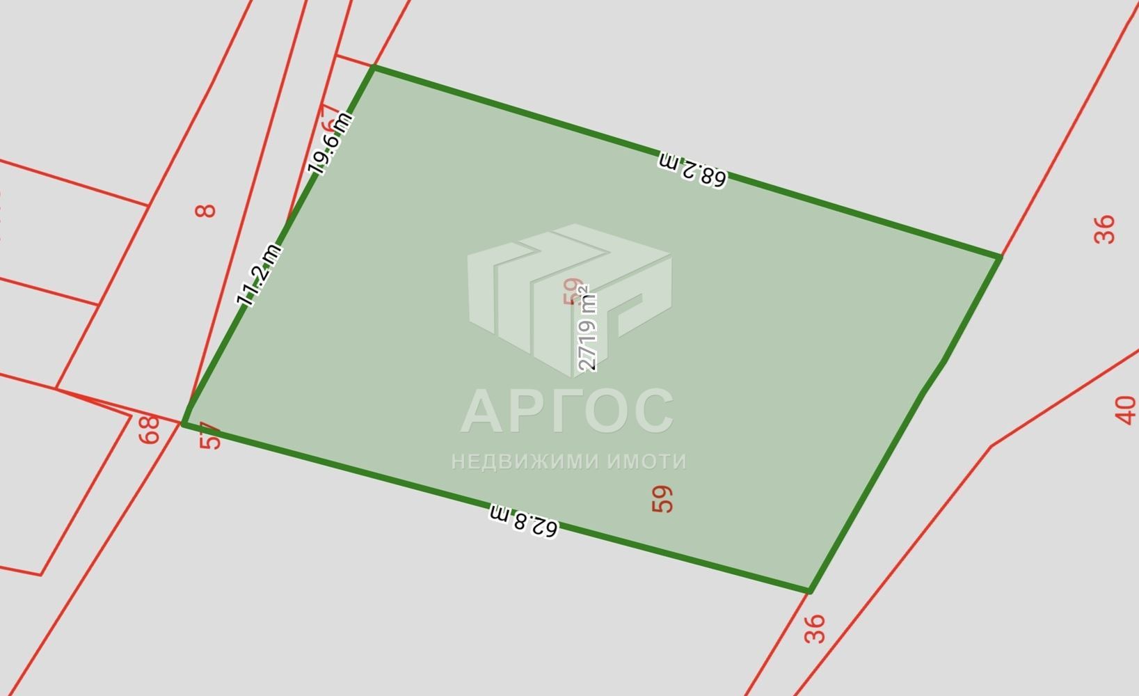 Продава Парцел  в регулация – район  Летище Варна - Агенция за недвижими имоти Варна - Екипът, имот 1