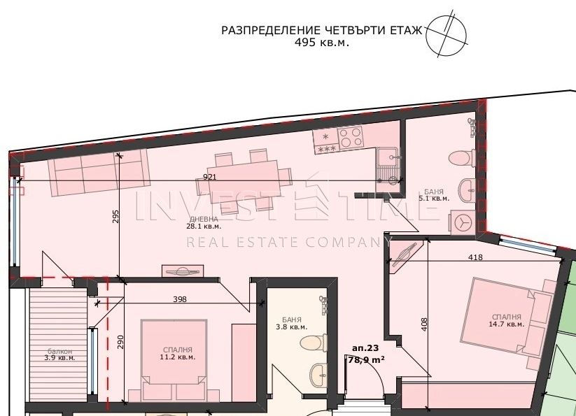 Двустаен апартамент в нова сграда, Погреби - Агенция за недвижими имоти Варна - Екипът, имот 3