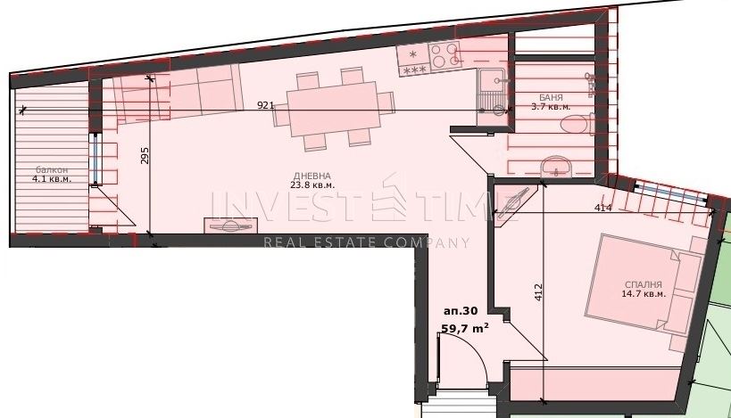 Двустаен апартамент в нова сграда, Погреби - Агенция за недвижими имоти Варна - Екипът, имот 2