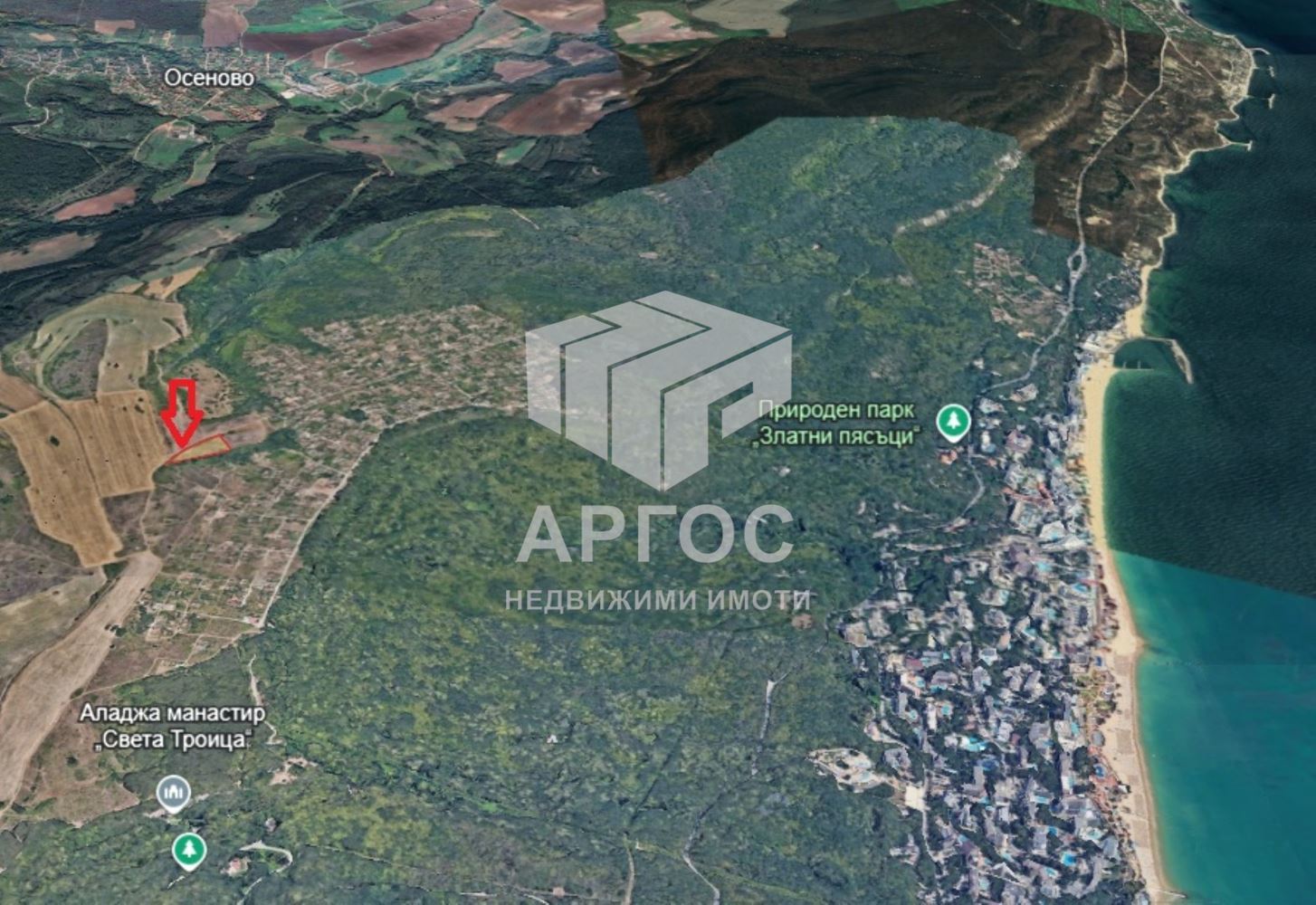 Продава парцел район – м-ст Перчемлията - Агенция за недвижими имоти Варна - Екипът, имот 2