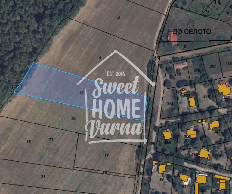 Парцел 5399 кв.м. с.Юнец Долен чифлик - Агенция за недвижими имоти Варна - Екипът, имот 1