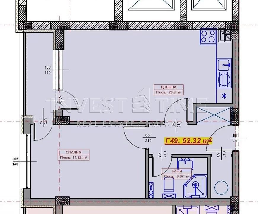 АКТ14! Двустаен апартамент в новострояща се сграда в кв. Възраждане, до парка - Агенция за недвижими имоти Варна - Екипът, имот 2
