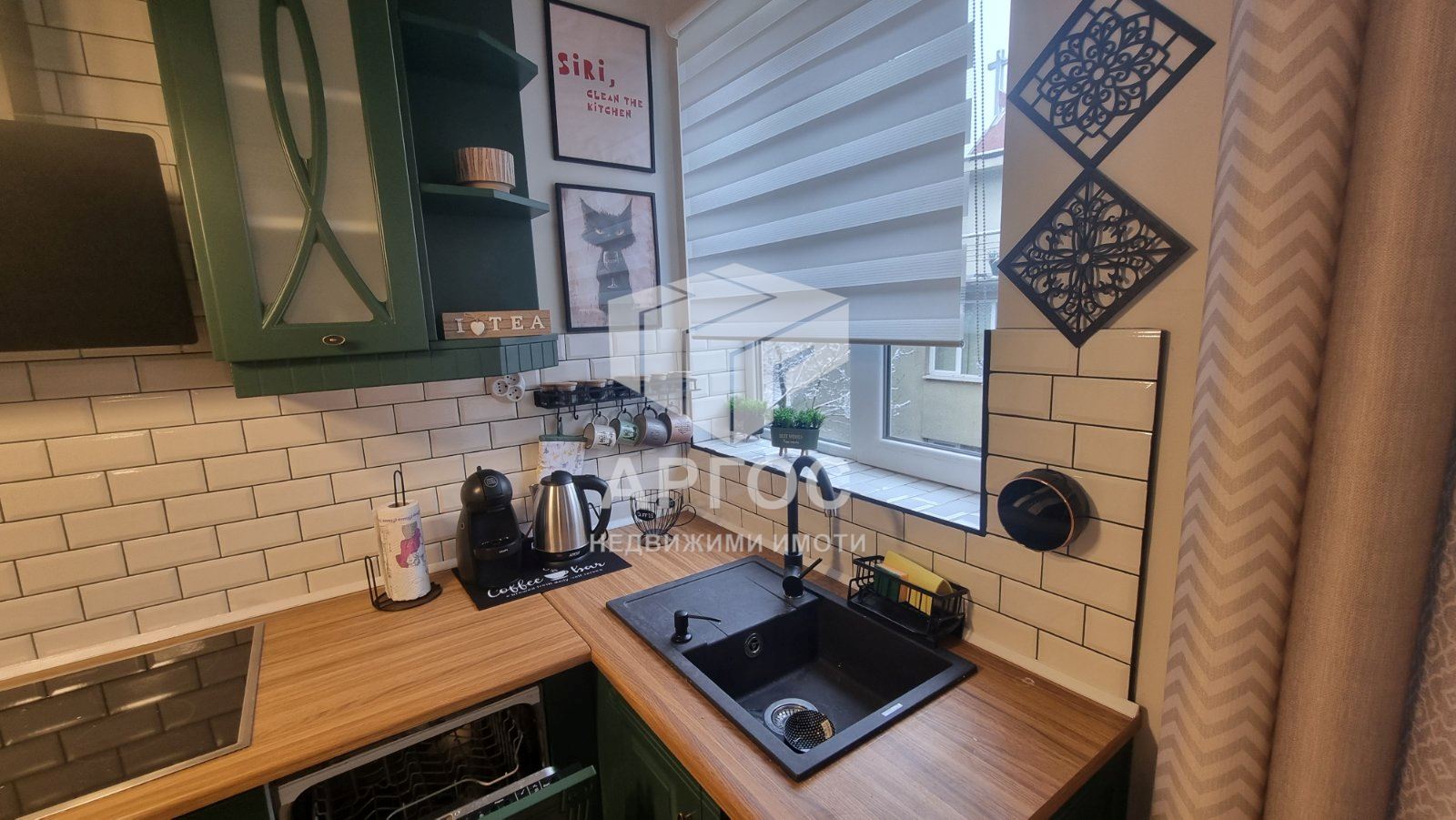 Дава под наем Двустаен апартамент – район Общината - Агенция за недвижими имоти Варна - Екипът, имот 4