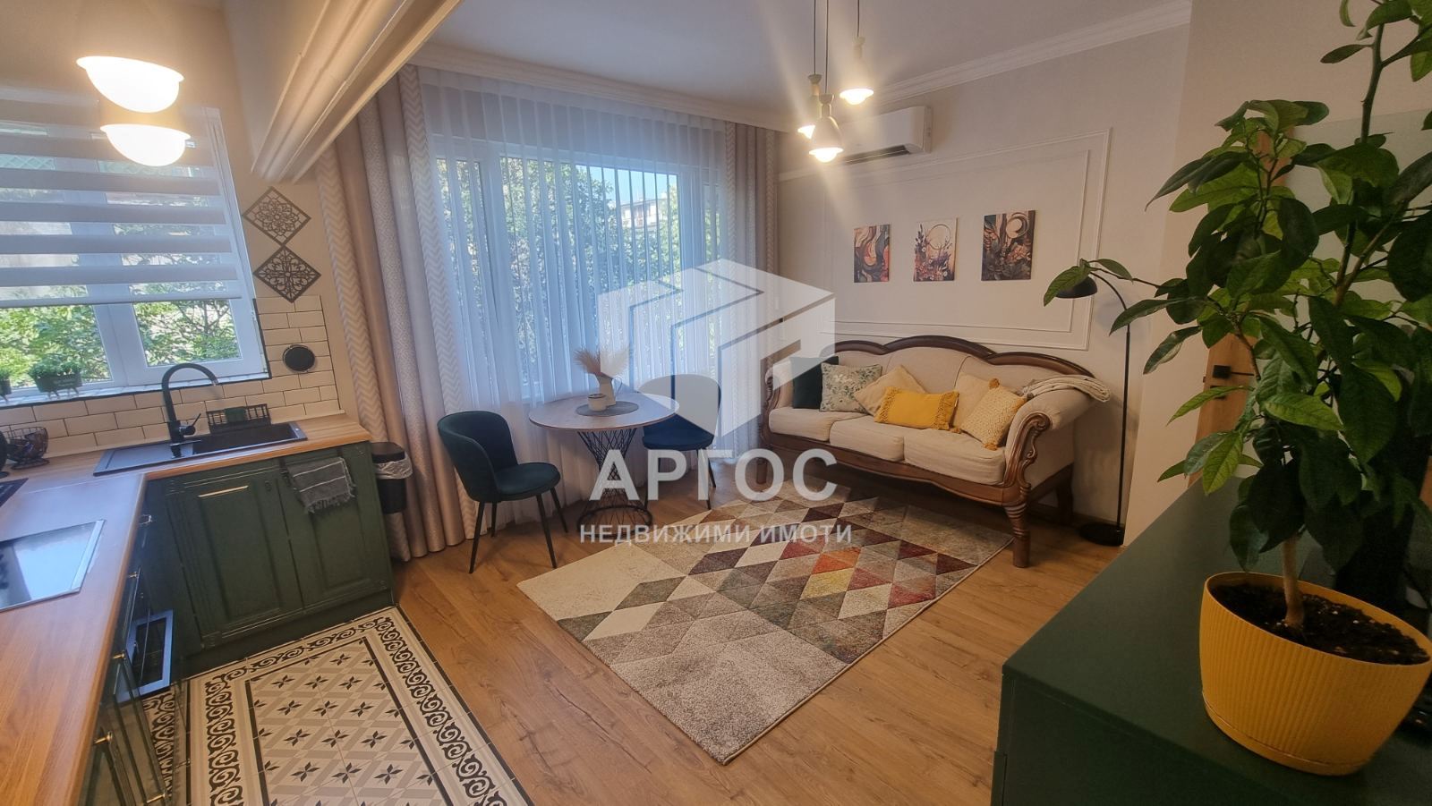 Дава под наем Двустаен апартамент – район Общината - Агенция за недвижими имоти Варна - Екипът, имот 2