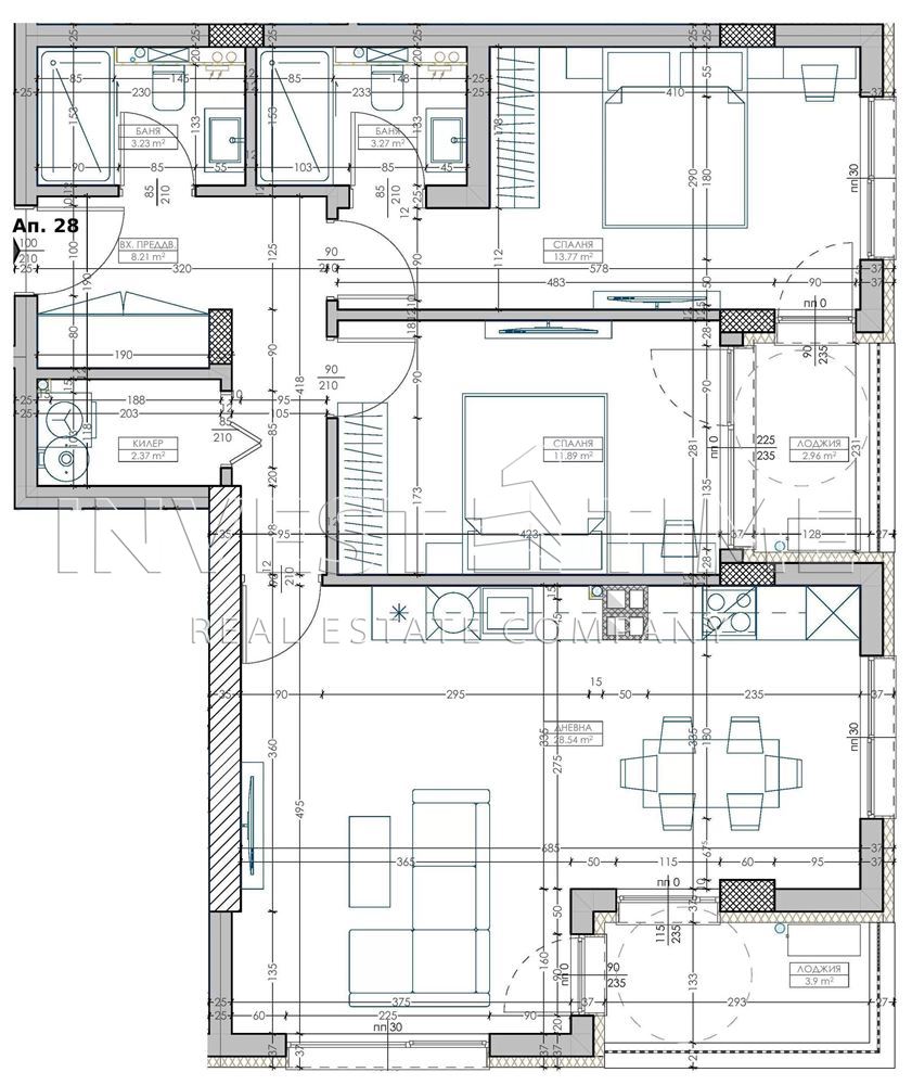 Тристаен апартамент в нова сграда в кв. Младост 2, пред АКТ 14 - Агенция за недвижими имоти Варна - Екипът, имот 1